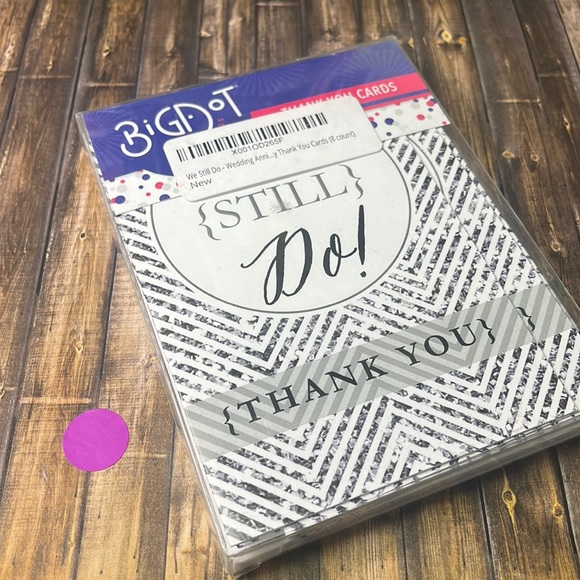 5for$10 We Still Do - 25th Anniversary Party Thank You Cards (8 count) - Picture 2 of 6